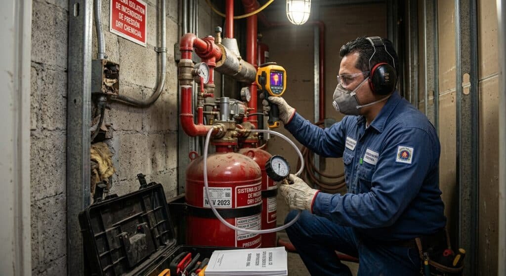 ¿Tu sistema de supresión funcionará cuando más lo necesites? Mantenimiento, Protección Civil y NFPA