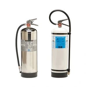 Extintor portátil de agua des - ionizada