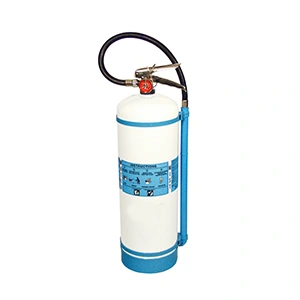 Extintor portátil de agua des - ionizada