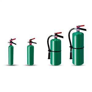 Extintor cargado de agente limpio HFC-236-FA (HEXAFLUOROPROPANO)