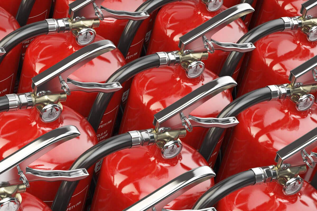 Extintores según el tipo de fuego